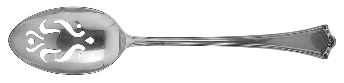 Roanoke (Sterling, 1918, No Monograms) Pierced Tablespoon (Serving Spoon) by Baker Manchester-1