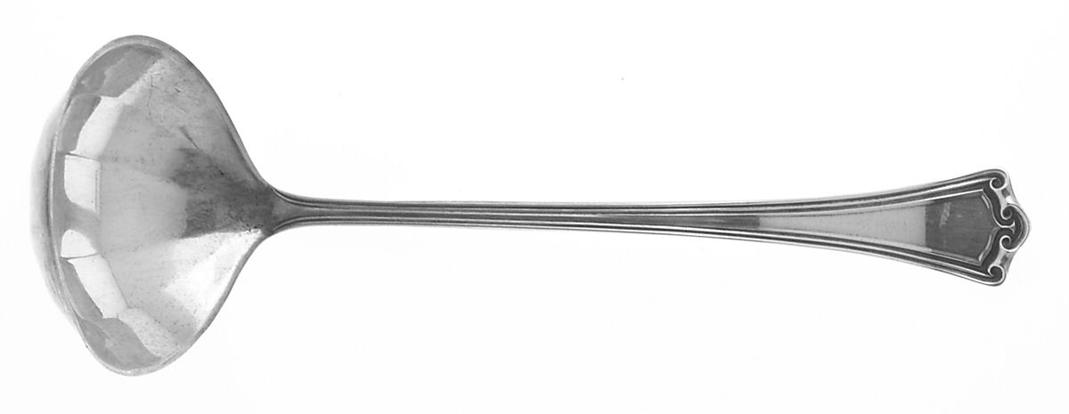 Roanoke (Sterling, 1918, No Monograms) Small Gravy Ladle, Solid Piece by Baker Manchester-1