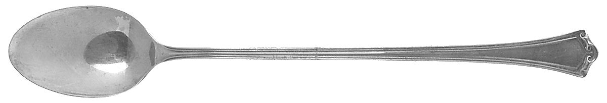 Roanoke (Sterling, 1918, No Monograms) Iced Tea Spoon by Baker Manchester-1