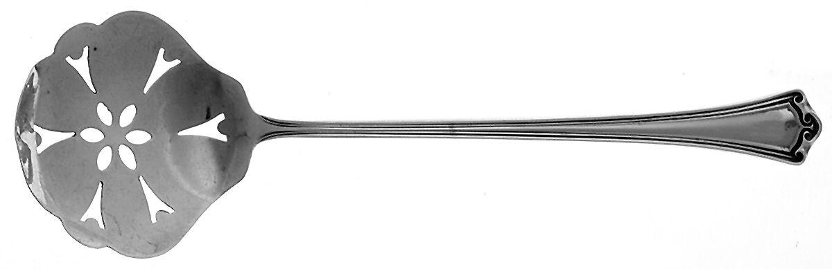 Roanoke (Sterling, 1918, No Monograms) Solid Bon Bon Spoon by Baker Manchester-1