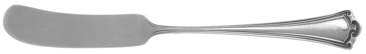 Roanoke (Sterling, 1918, No Monograms) Large Flat Handle Butter Spreader by Baker Manchester-1