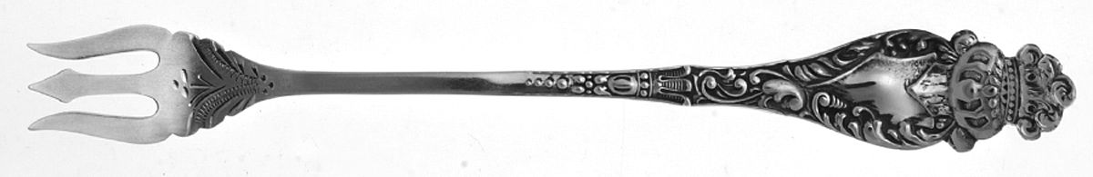 Spartan (Sterling, 1898) Oyster Fork by Baker Manchester-1