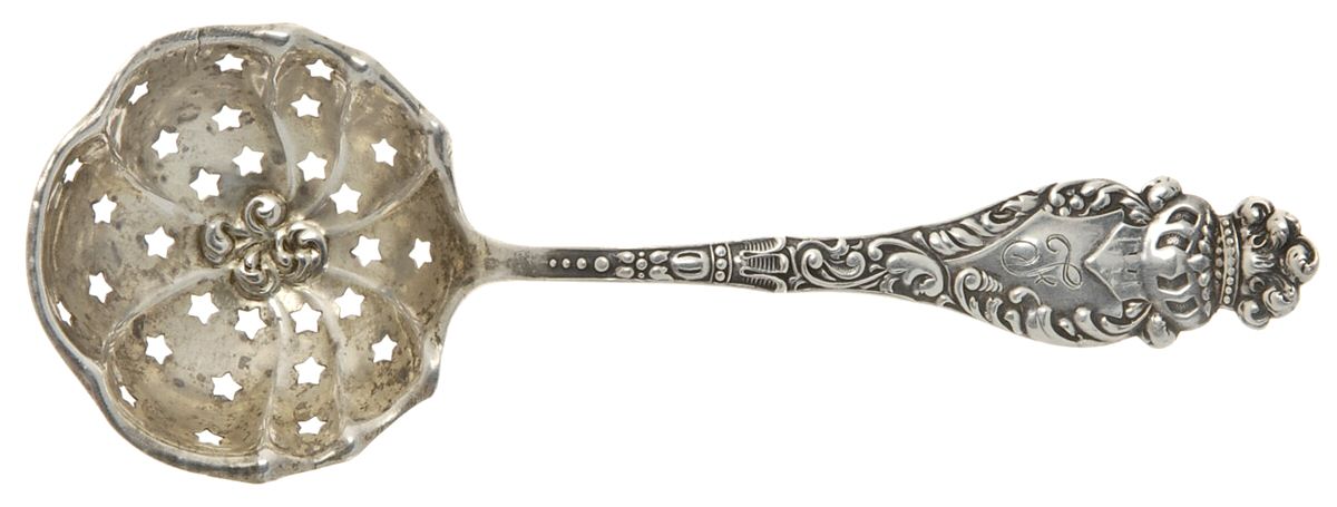 Spartan (Sterling, 1898) Sugar Sifter-Small by Baker Manchester-1