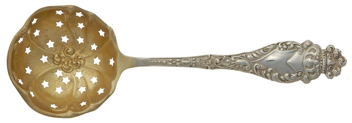 Spartan (Sterling, 1898) Small Sugar Sifter by Baker Manchester-1