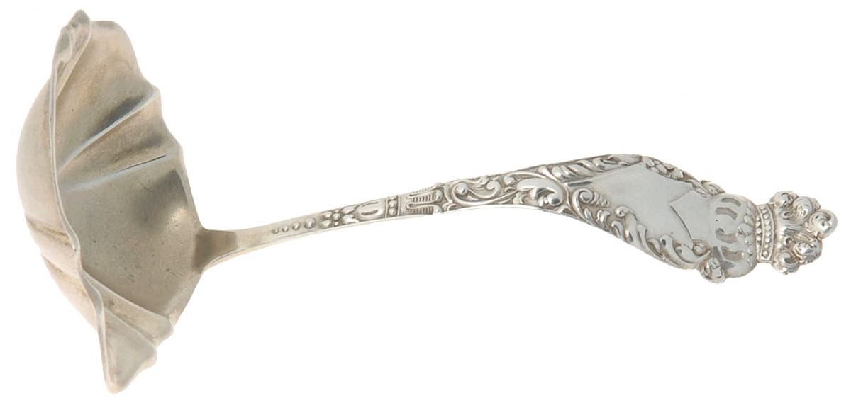 Spartan (Sterling, 1898) Cream Dipper with One Spout by Baker Manchester-1