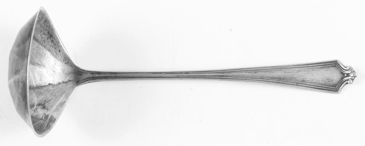 Van Buren (Sterling, 1916) Ladle-Cream/Solid Piece-Small by Baker Manchester-1