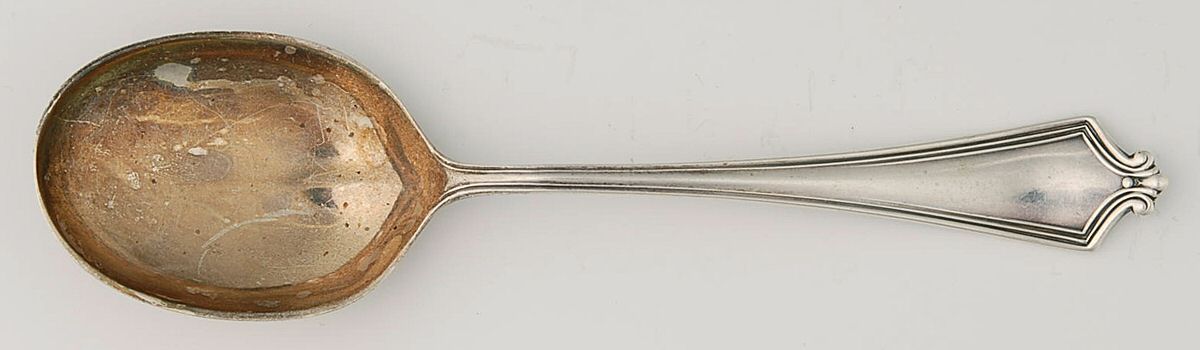 Van Buren (Sterling, 1916) Sugar Spoon by Baker Manchester-1