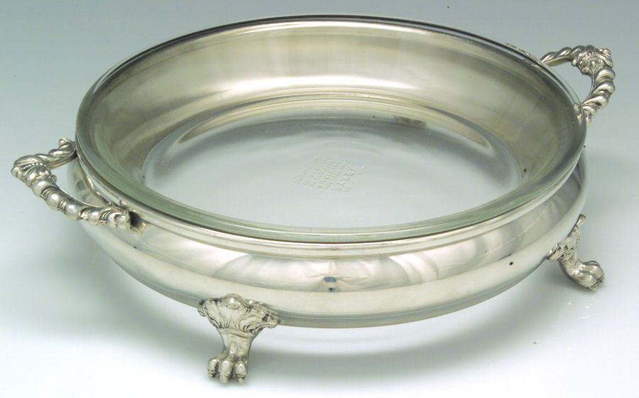 Colonial (Pewter, Hollowware) Pie Plate by Luther Boardman & Son-1