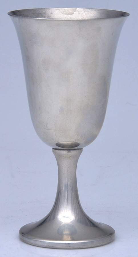 Colonial (Pewter, Hollowware) Water Goblet by Luther Boardman & Son-1
