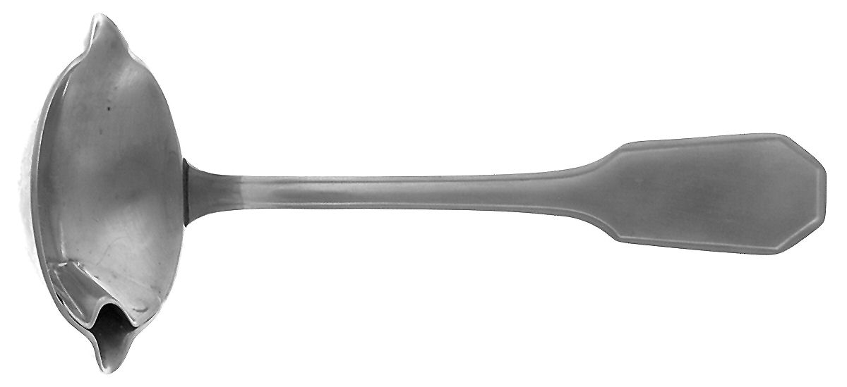 Luynes (Stainless) Solid Gravy Ladle by Bouillet Bourdelle-1