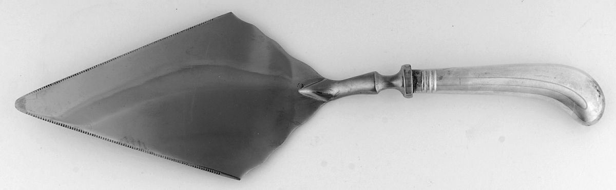 BSL1 (Silverplate) Pie & Cake Server with Stainless Blade by BS Ltd-1
