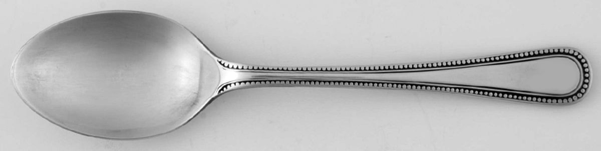 Bead (Silverplate) Demitasse Spoon by George Butler-1