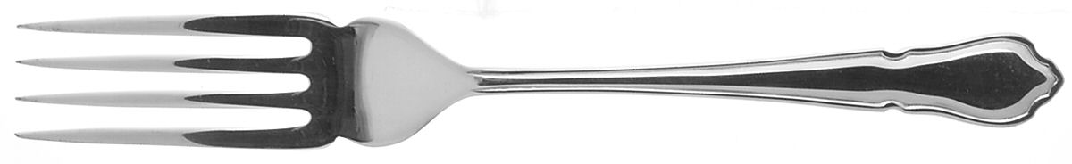 Dubarry (Silverplate) Individual Solid Fish Fork by George Butler-1