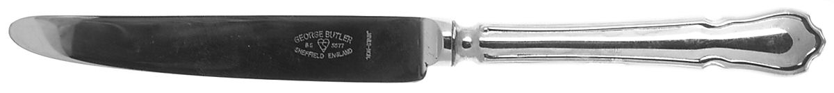 Dubarry (Silverplate) Tea Knife with Stainless Blade by George Butler-1
