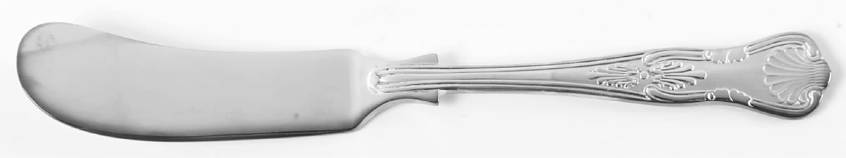 Kings (Silverplate, 1980) Flat Handle Butter Spreader by George Butler-1