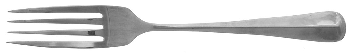 Rattail (Silverplate) Fork by George Butler-1
