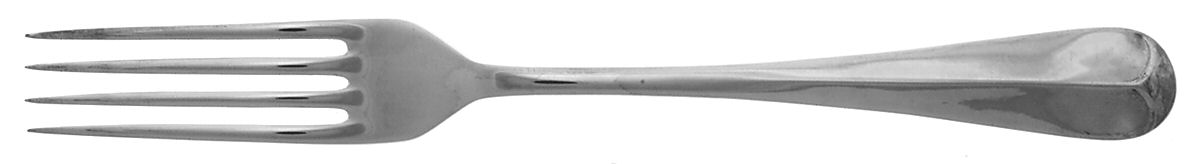 Rattail (Silverplate) Fork by George Butler-1