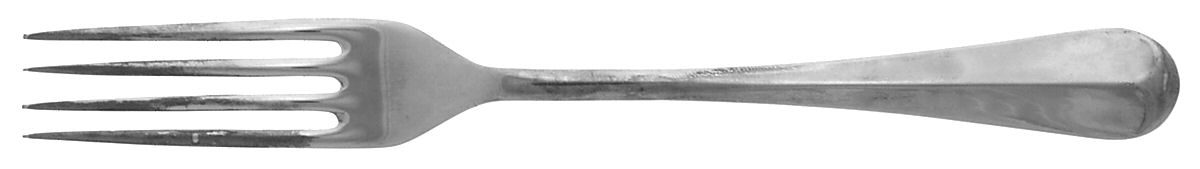 Rattail (Silverplate) Dessert Fork by George Butler-1