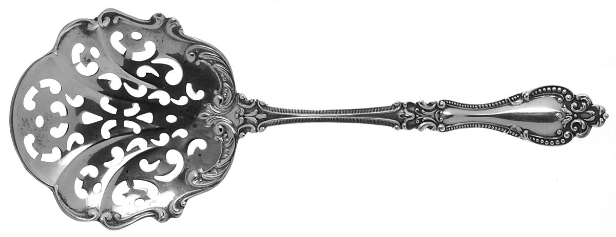 Helena (Sterling, 1900) Tomato Server, Solid Piece by R. Blackinton & Co-1