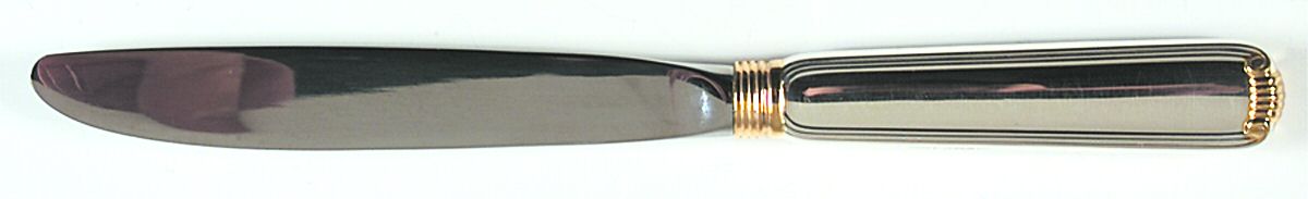 Marie Louise Gold (Sterling, Gold Accent) Modern Hollow Knife by R. Blackinton & Co-1