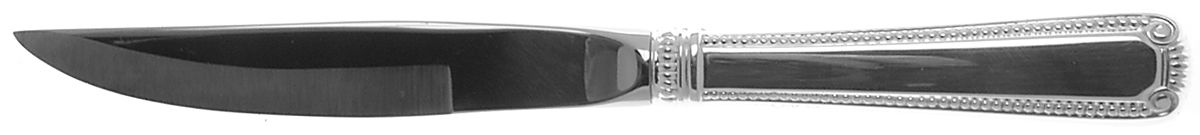 Scroll & Bead (Sterling, 1940, No Monograms) Individual Steak Knife Hollow Handle by R. Blackinton & Co-1