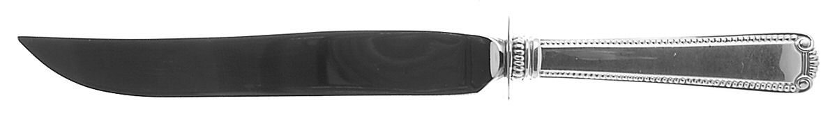 Scroll & Bead (Sterling, 1940, No Monograms) Knife-Carving/Sm-Stn Bld/Steak by R. Blackinton & Co-1