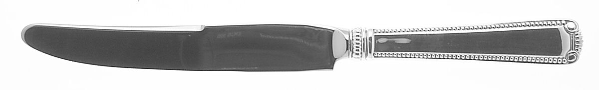 Scroll & Bead (Sterling, 1940, No Monograms) New French Hollow Knife by R. Blackinton & Co-1