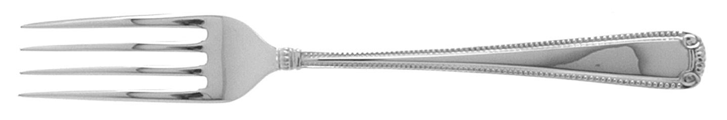 Scroll & Bead (Sterling, 1940, No Monograms) Fork by R. Blackinton & Co-1