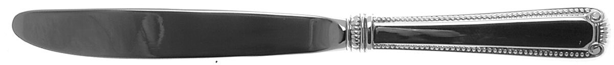 Scroll & Bead (Sterling, 1940, No Monograms) Modern Hollow Knife by R. Blackinton & Co-1