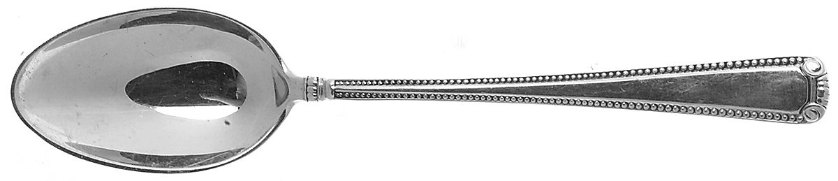 Scroll & Bead (Sterling, 1940, No Monograms) Teaspoon by R. Blackinton & Co-1