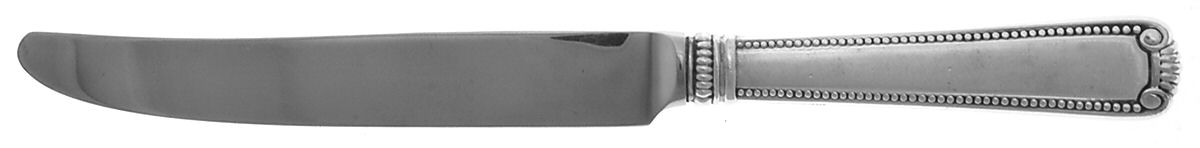 Scroll & Bead (Sterling, 1940, No Monograms) Knife-New French/Hollow by R. Blackinton & Co-1