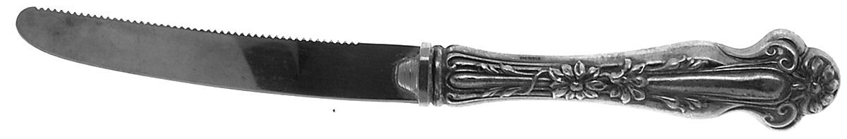 Daisy (Sterling) Orange Knife with Silverplate Blade by R. Blackinton & Co-1