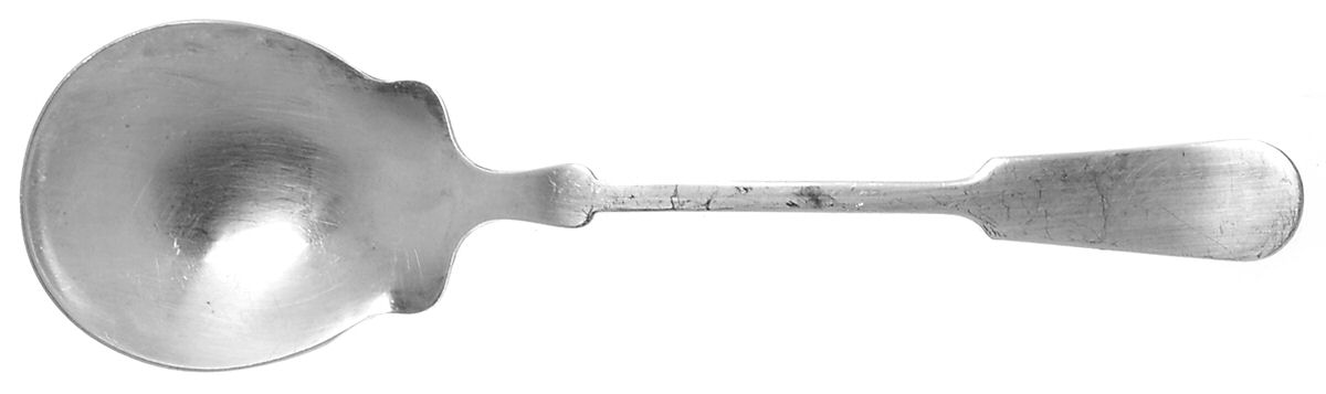 BBB3 (SILVERPLATE) Solid Smooth Casserole Spoon by Bailey, Banks & Biddle-1
