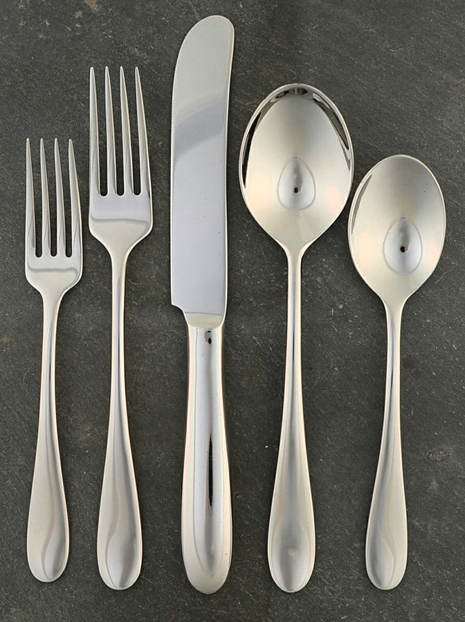 Gourmet (Stainless) 5 Piece Place Setting by Boda Nova-1