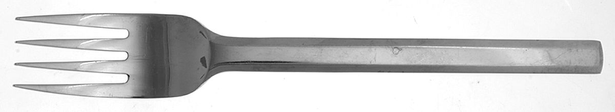 Next (Stainless, Glossy) Solid Serving Fork by Boda Nova-1