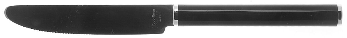 Oval-Black Handle (Stainless) New French Hollow Knife by Boda Nova-1