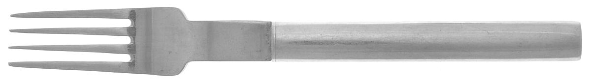 Oval Steel (Stainless, Glossy) Fork by Boda Nova-1