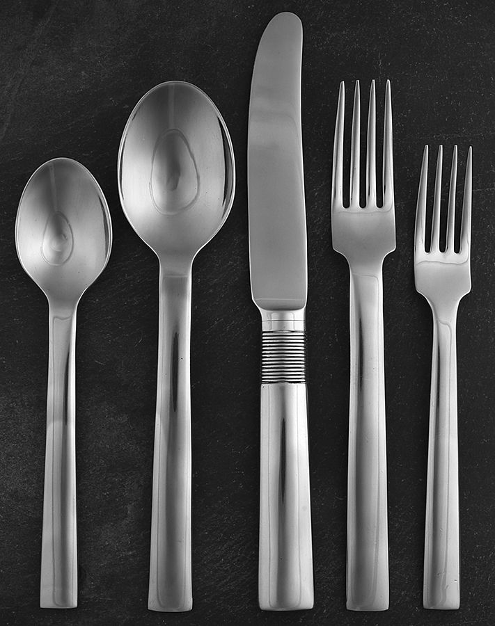 Signum (Stainless) 5 Piece Place Setting by Boda Nova-1