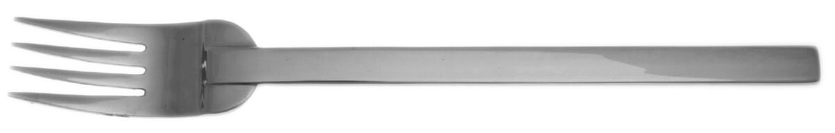 Stockholm (Glossy) Solid Serving Fork by Boda Nova-1