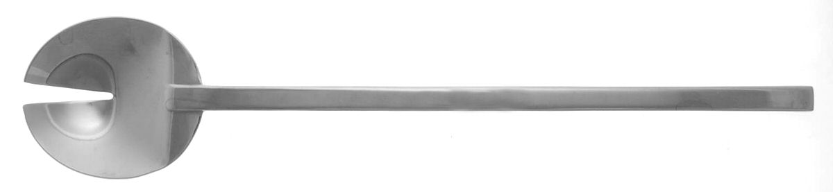 Stockholm (Glossy) Solid Salad Serving Fork by Boda Nova-1