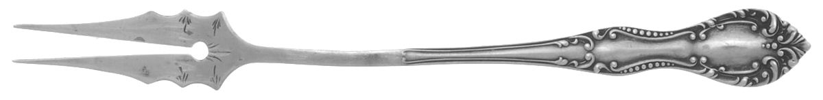 BMS10 (Sterling) Old Style Pickle Fork by Baker Manchester-1