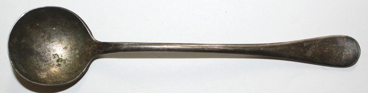 BES1 (SILVERPLATE) Large Chocolate Spoon by Benedict-1