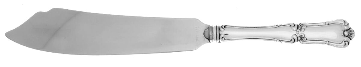 Francis I (Sterling, No Monograms) Cake Slicer with Stainless Blade by Birks Silver-1