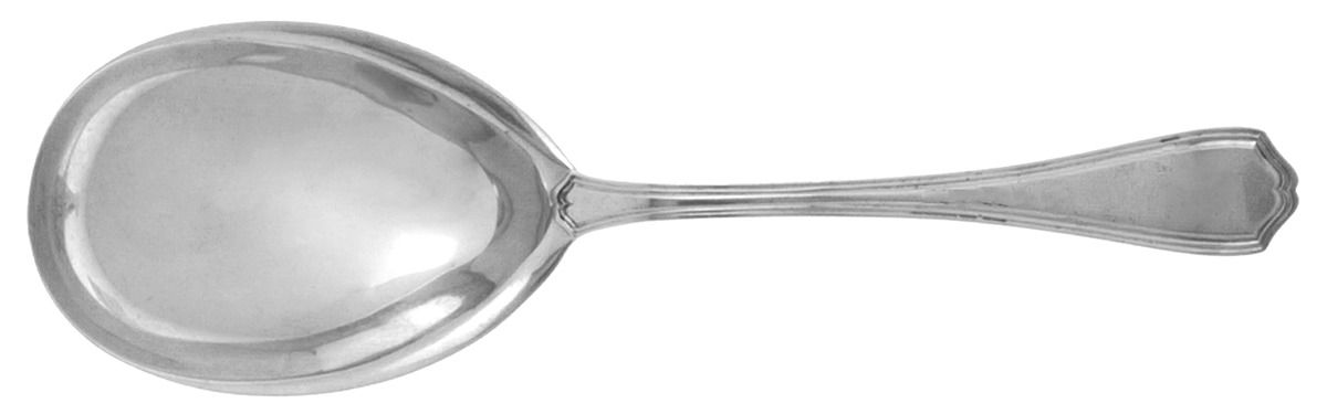 Georgian (Sterling, No Monograms) Solid Smooth Casserole Spoon by Birks Silver-1