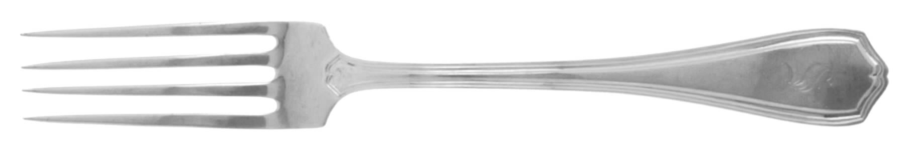 Georgian (Sterling, No Monograms) Fork by Birks Silver-1