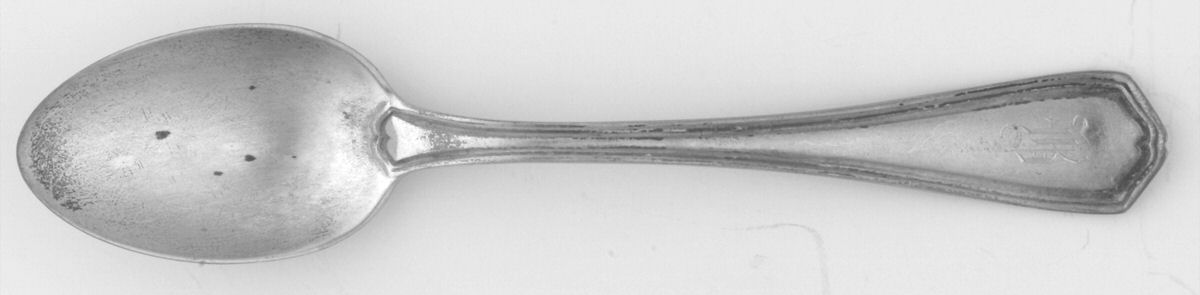 Georgian (Sterling, No Monograms) Demitasse Spoon by Birks Silver-1