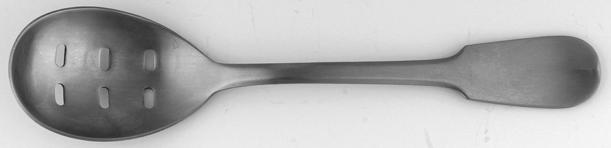 Richelieu (Stainless) Serving Spoon-Slotted by Bouillet Bourdelle-1