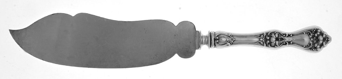 BMS11 (Sterling) Large Ice Cream Slicer with Silverplate Blade by Baker Manchester-1