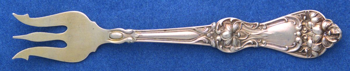 BMS11 (Sterling) Cocktail/Seafood Fork by Baker Manchester-1