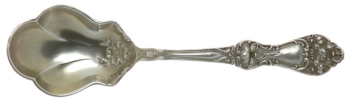 BMS11 (Sterling) Sugar Shell Spoon by Baker Manchester-1